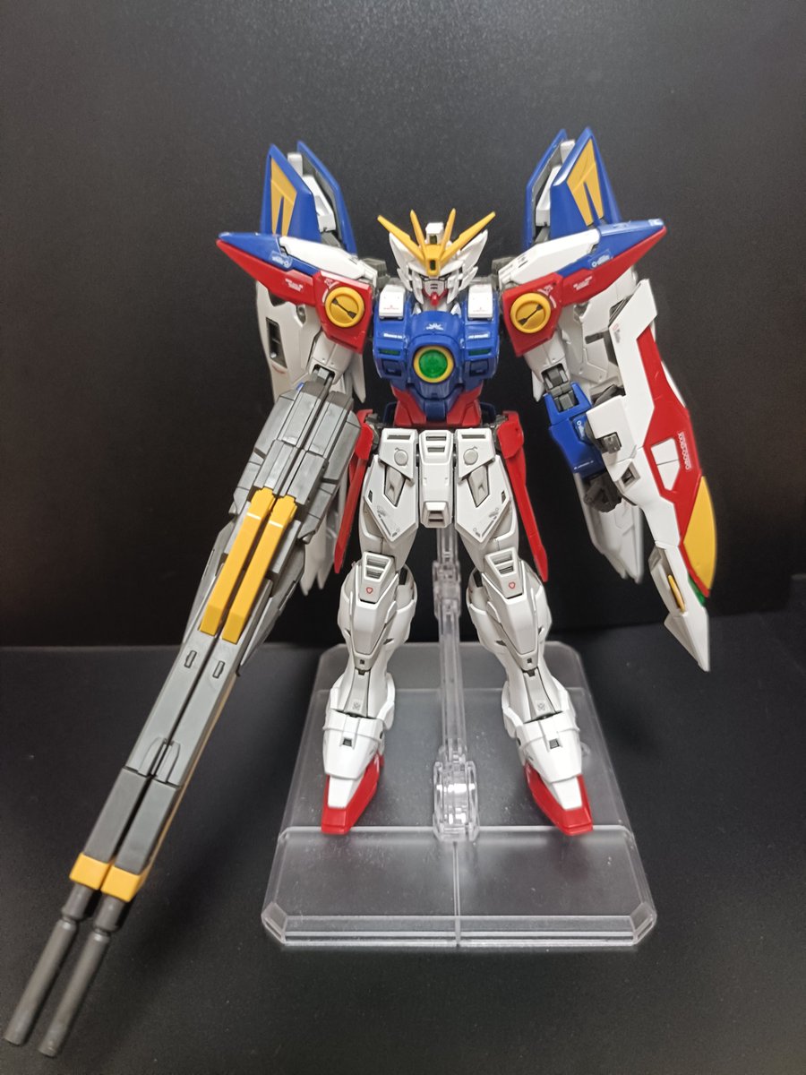 aberu8080's tweet photo. 💖️ウイングガンダムゼロ💖️
完成✨️👏✨️見よ👀✨
このフォルム
カトルお前は優しすぎる…(トロワ)
😁💕感無量🤭✨
💖️ユミさん💖️✨仕様✨ https://t.co/Bu0DPdvOC1