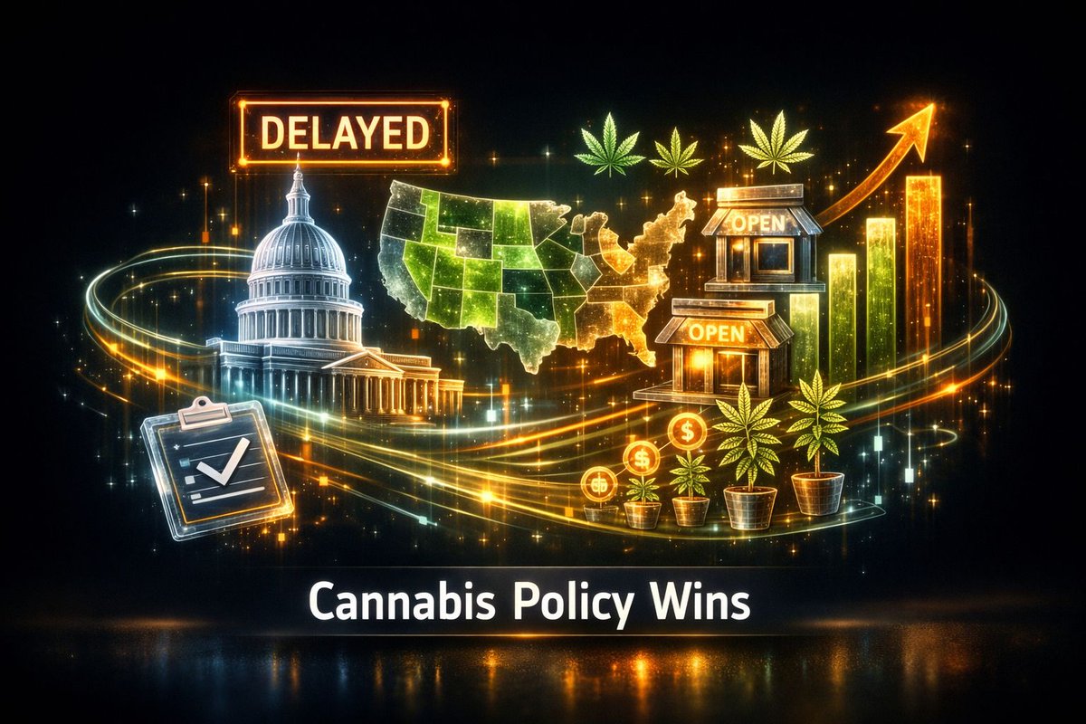 WolfOfWeedST's tweet photo. Policy wins opening lanes. Eyes on $TLRY $MSOS setups — state licensing = retail lift. Watch NY &amp; RI sales momentum.

Read more: https://t.co/2Xc51V0j1c

#Cannabis #WeedStocks #MSOs https://t.co/vkmuIdyFdp