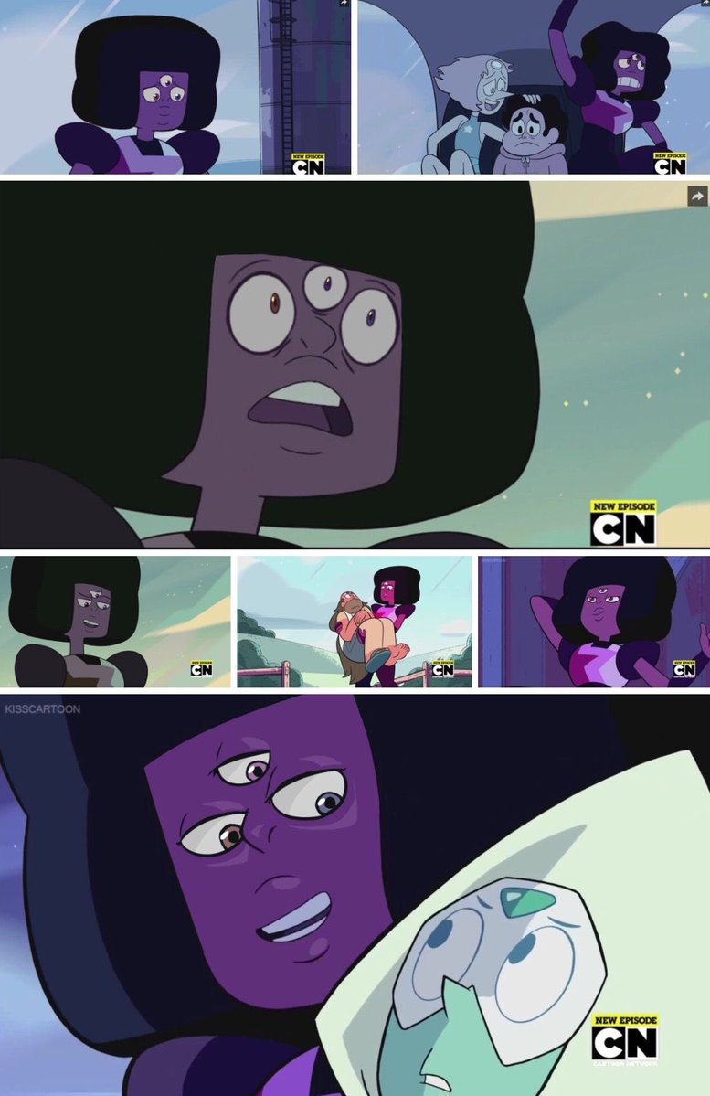 Classisco123's tweet photo. Why is garnet giving peri that look? https://t.co/LThSEXrf5R