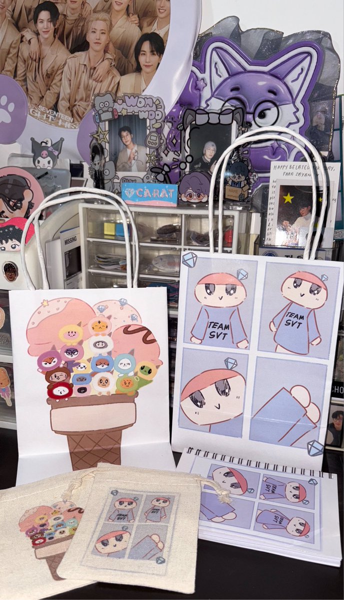 ohitspaghah_'s tweet photo. How they looks like in real hehe. Tapi sedih sikit as the paper bag punya outcome not as good yang I nak sobs. Ohhh and tertambah pula bag yang last tu 🫣 https://t.co/uKlfVMgQKH