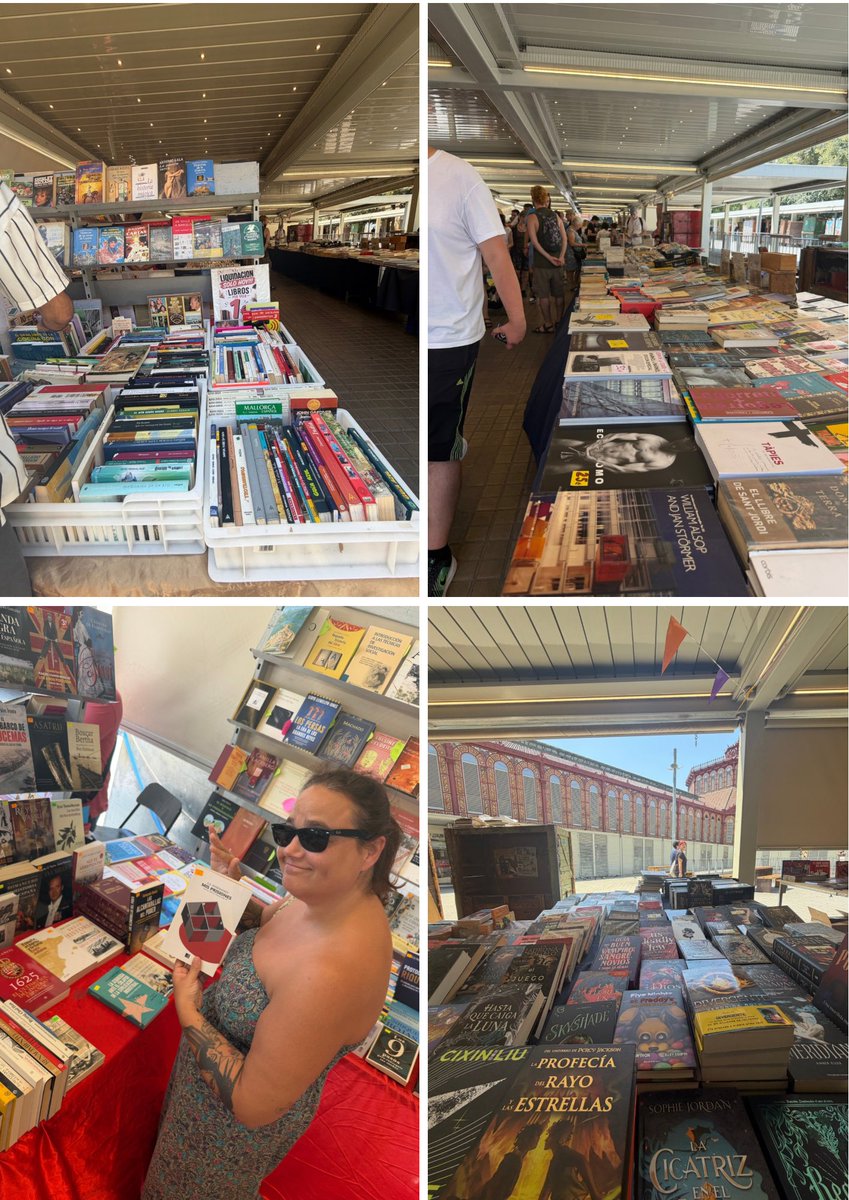 LTigeras's tweet photo. El Mercat Dominical de Sant Antoni no es solo un mercado.
Es un lugar donde los libros siguen circulando, donde el coleccionismo cobra vida, donde las colecciones crecen
y las historias cambian de manos.
Desde 1937, Barcelona sigue encontrando aquello que no sabía que buscaba. https://t.co/yWKD2b9qct