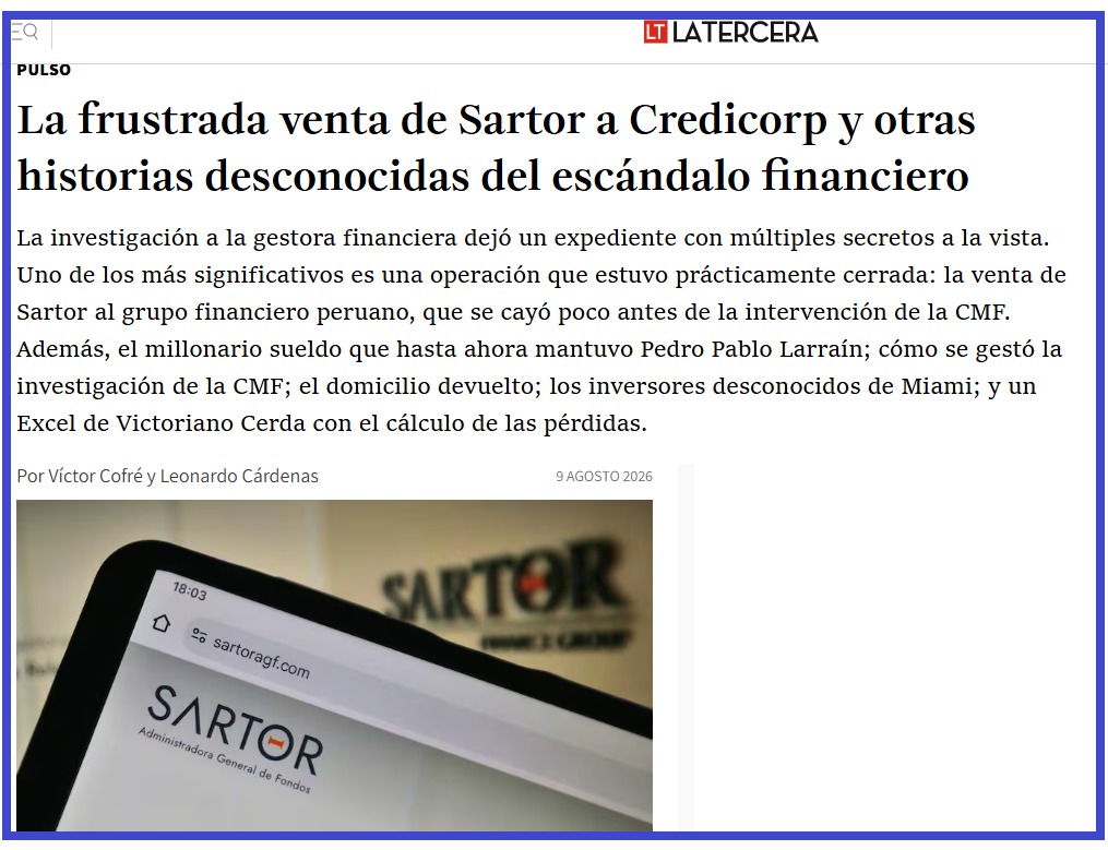 PapinoMatus's tweet photo. Caso #SARTOR
La frustrada venta de SARTOR a CREDICORP...
O sea, nuestros dueños podrían haber sido peruanos...
🙈
😳
@udechile @udechilefem @jcramirez3 @TioYabi31 @JAzul021 @Carlos_Chuncho_ @Pa_infinita @rabigonz
https://t.co/pSWvWQirye https://t.co/0tRzhk3po6