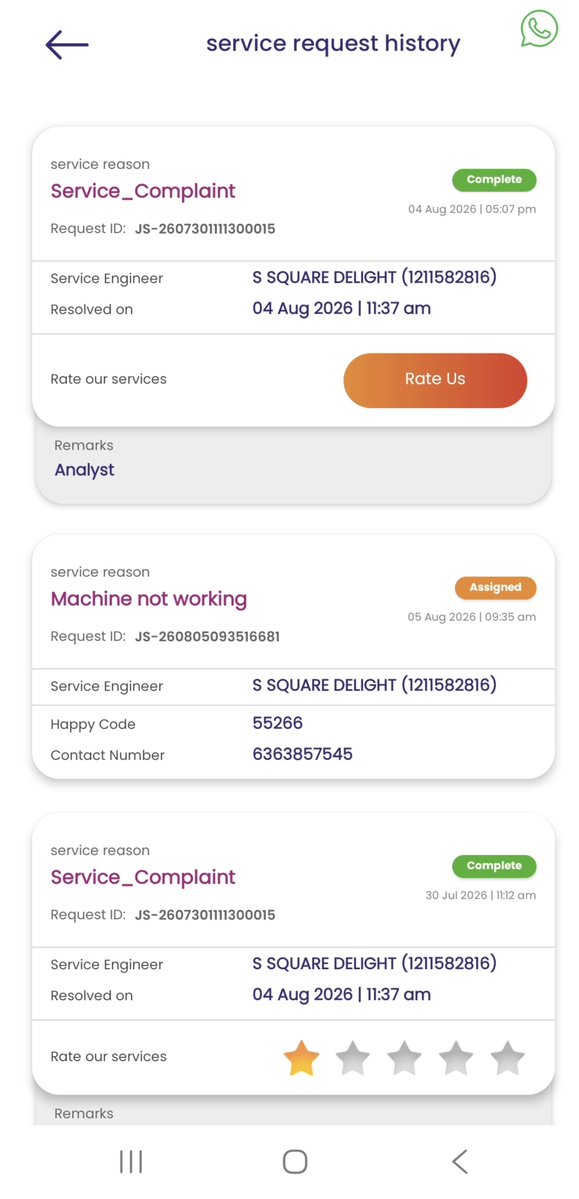 Pri1jdy's tweet photo. I have emailed care@livpuresmart.com and called no one responding.They are not giving refund for my recharge amount which is not used and pending.Technician closing the ticket without service.Pathetic service
@Livpure_India https://t.co/qq8d1ndEpX