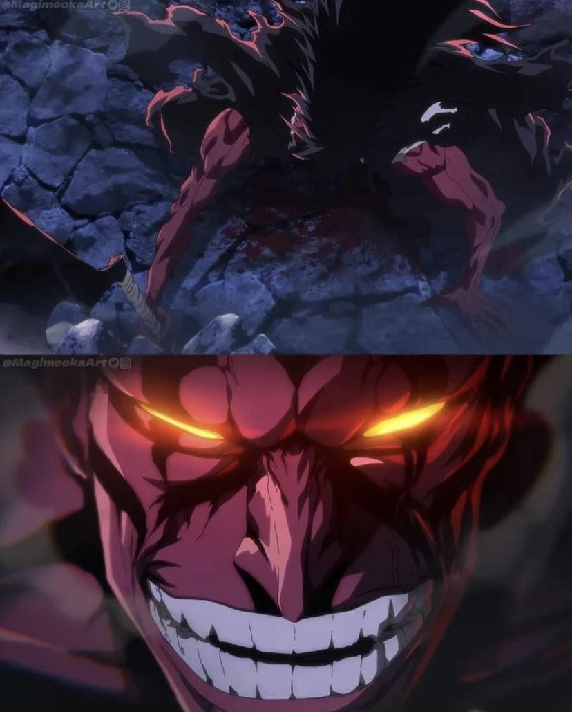 Akame_kurosaki_'s tweet photo. Ils vont mettre le nouveau Remix de Shiro Sagisu (Invasion) pour le Bankai à Zaraki Kenpachi https://t.co/EMvLqWIyCG