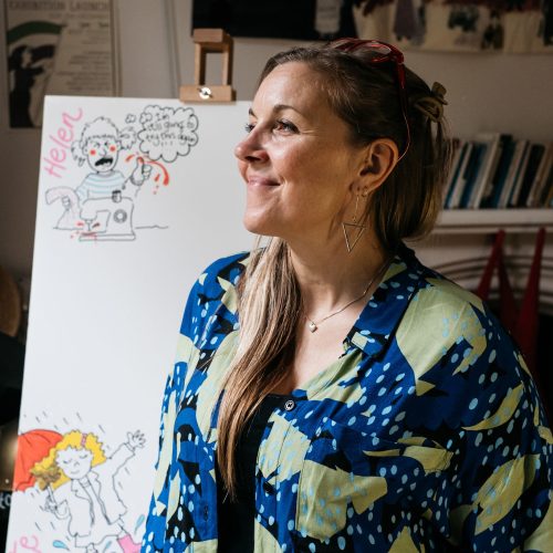 CroydonVision's tweet photo. We are inspired by Kelly Sheldon💜, a deafblind artist who works predominantly as a graphic designer, visual note artist, and cartoonist. You will LOVE this article!👉: https://t.co/LopQPdeatW
 Thank you @DeafblindUK for sharing!🙏
@yourcroydon @CVATraining @Turf_Projects @NHSuk https://t.co/3jdqzpe6IJ