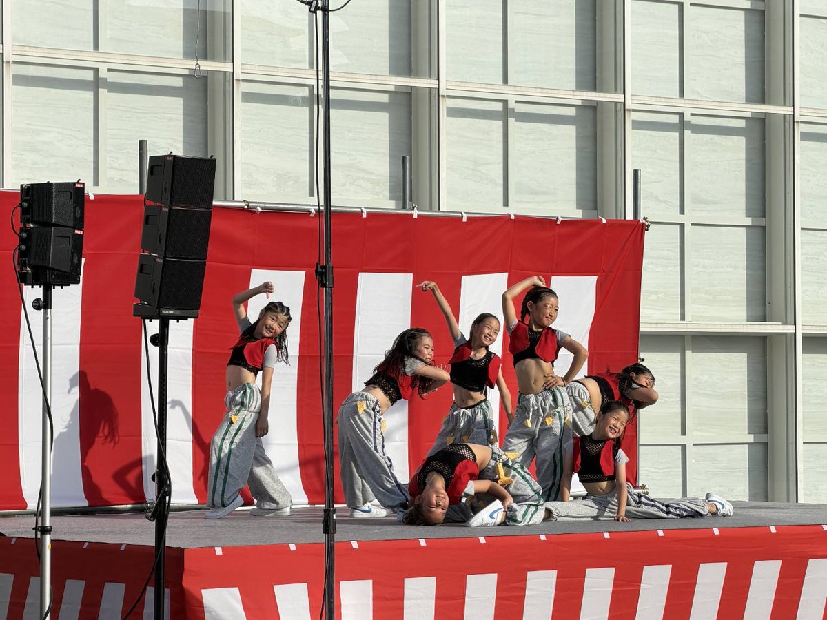 Dance_FH's tweet photo. 【ぼんだん江州夏祭り】
#ぼんだん江州夏祭り　#キッズダンス　#danceＦＨ
#P_SEN https://t.co/hnQfWCQJ7r