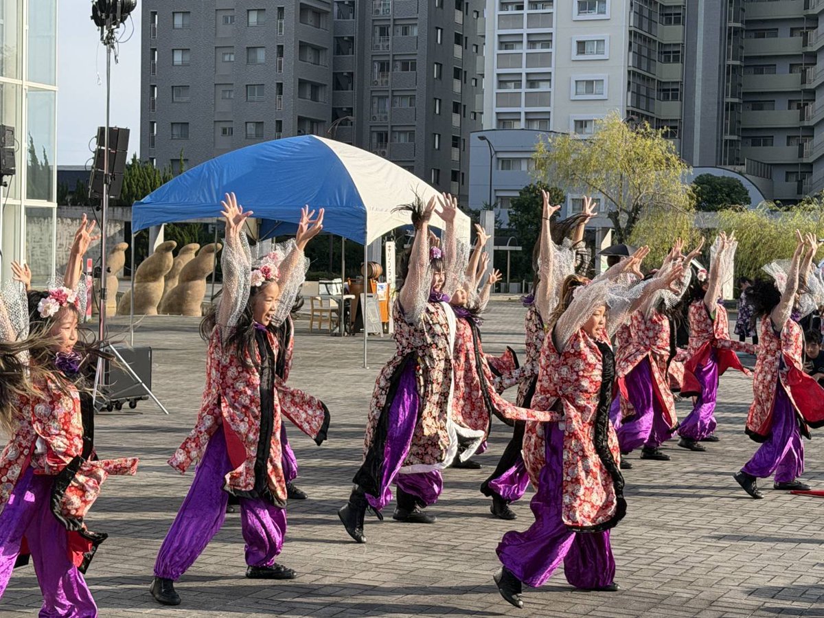 Dance_FH's tweet photo. 【ぼんだん江州夏祭り】
#ぼんだん江州夏祭り　#キッズダンス　#danceＦＨ
#P_SEN https://t.co/hnQfWCQJ7r