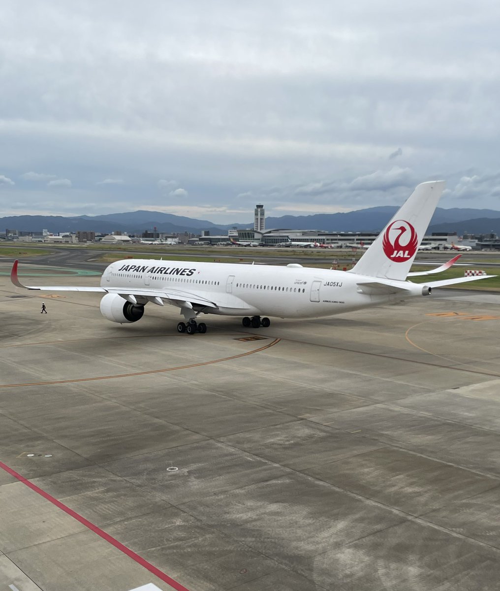 ky030820's tweet photo. また福岡空港で空活してきました✈️✨
空港に行くとワクワク♫
たくさん飛行機を見てパワーをもらいました💪
推しのA350様にも会えたぞ〜
タグも少しずつ増えてきました☺️

＃空活
＃福岡空港
＃飛行機
＃A350
＃JAPAN AIRLINES https://t.co/uO58KPWVEp