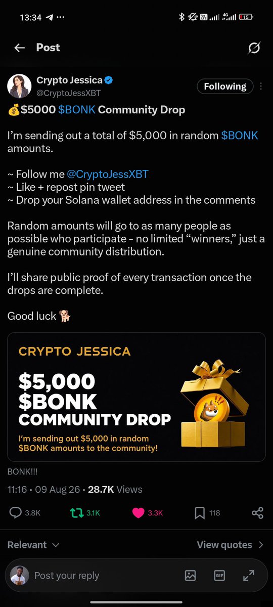 cmg_beats's tweet photo. @CryptoJessXBT @bonk_inu EnXdW8J3hgyAhxCibxG7faRn9X7af7jSBnRyyEX1gxaG https://t.co/GUgEqTSh8M