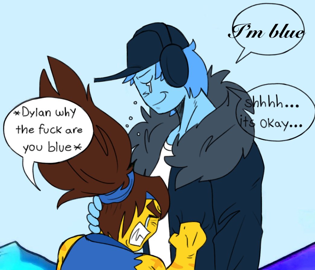 booruraa's tweet photo. i fucked up dylans colors so bad but its ok because its kinda funny https://t.co/QXSm8H4TBw