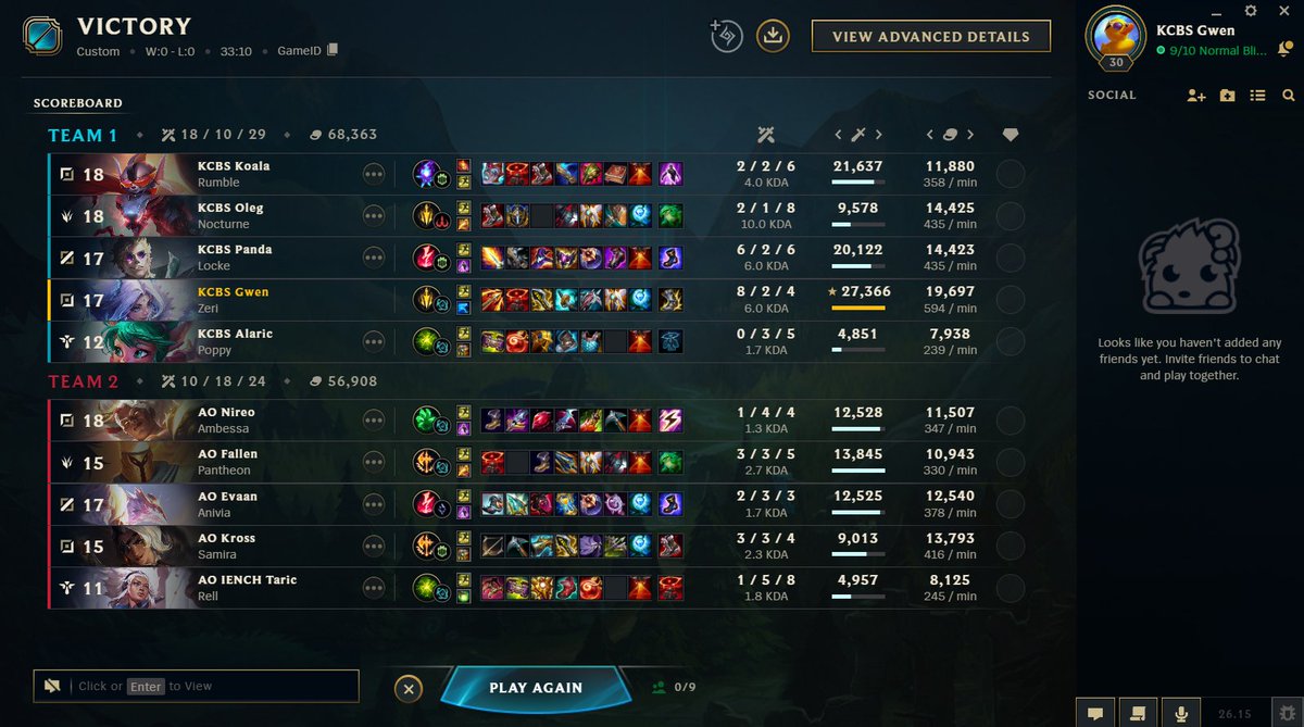 Gwen_nlol's tweet photo. 8 - 0 🩵

Zeri open?
Bien joué à toute l'équipe :)

#KCBSWIN #KCWIN https://t.co/qX0ZUgBNYh