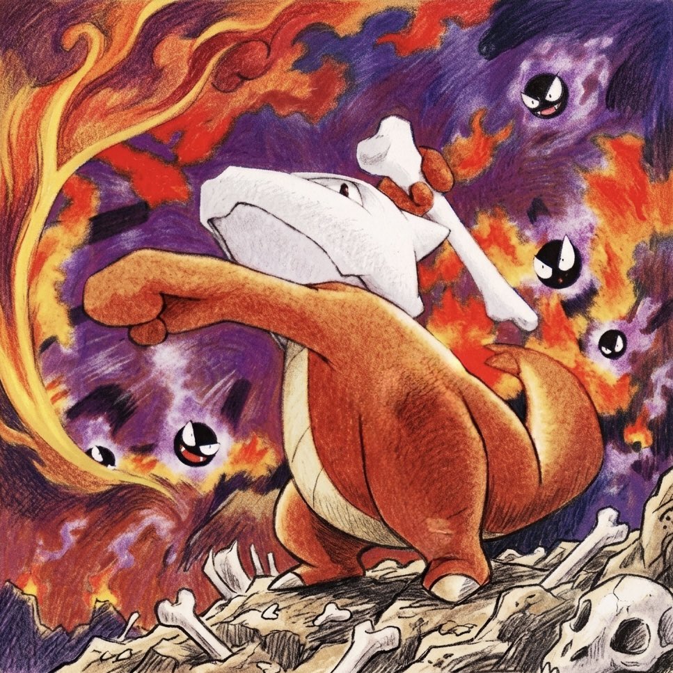 pokemonillus's tweet photo. Marowak https://t.co/Ktifz15RR9