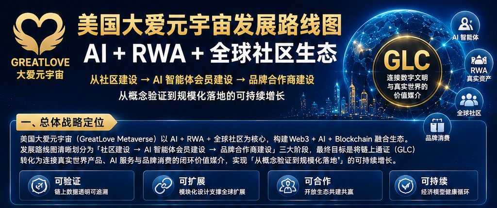 FrankIAEUN's tweet photo. 美国大爱元宇宙 AI · RWA 与全球社区生态发展路线图 阶段建设、成果与方向价值  https://t.co/ucfvi2OZ7m https://t.co/cGsuNQJxye