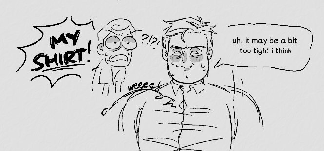lavsprout's tweet photo. human au where prideyear tries to swap clothes (it doesnt go as planned)
#toystory #prideyear https://t.co/tiqFw4J74c