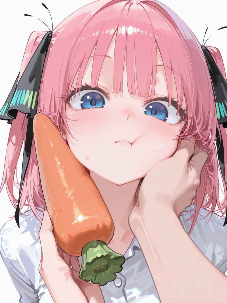 SyMv8AIRkKsf1fR's tweet photo. にんじん・・・二乃 https://t.co/ms6S8mMN0Z