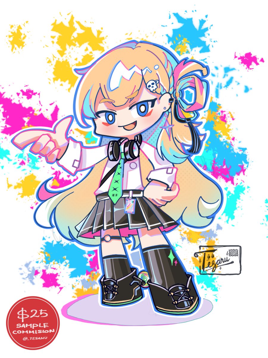 _Tesanu's tweet photo. ✦︎ Art raffle ✦︎

2 winner will receive Fullbody Chibi art in this style

How to participate :
⟡ Follow me
⟡ Like &amp; RT
⟡ Reply with Character References

Ends August 22th !! <3
#ArtRaffle #raffle #giveaway #vgen https://t.co/rNcbp3gITl
