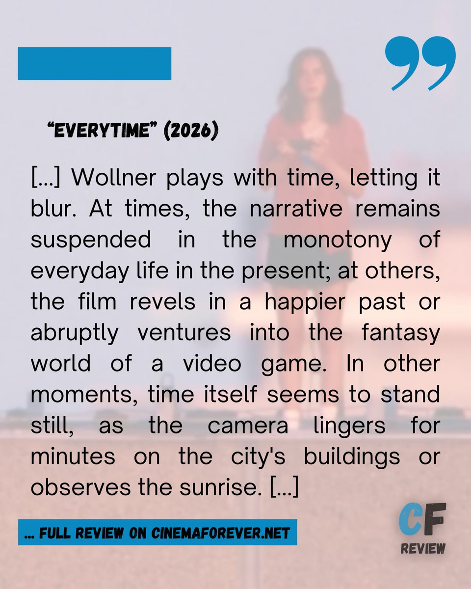 CinemaForever's tweet photo. This might be the most quietly moving and surprising film of the year. 🥰

Sandra Wollner's "Everytime" – winner of the top prize in Un Certain Regard at Cannes – is now playing in German theaters!

Full review here 👇🏼
https://t.co/iFD3uwul0Z https://t.co/CwdKVA1HUh