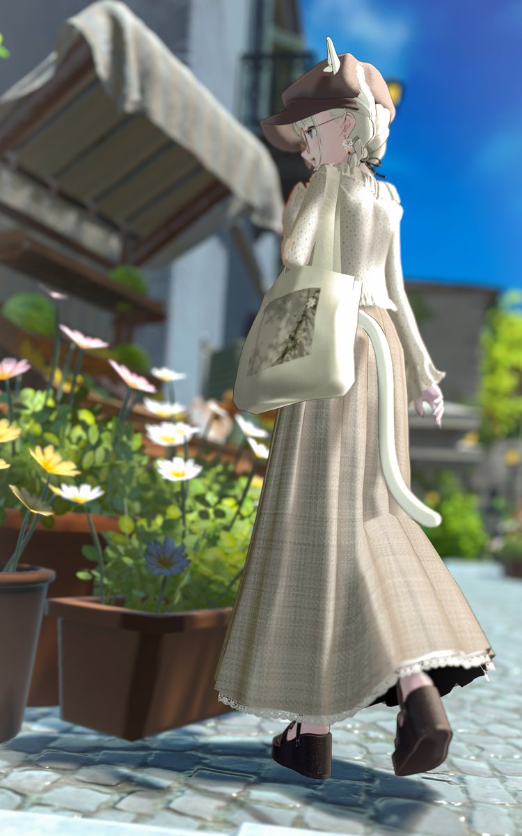 Arbance_vrc's tweet photo. Arbance 1st Release
『 Pleats Long Skirt 』

スカート、レース、ベルトを自由に組み合わせて楽しめる、ハイウエストのロングプリーツスカートです。
対応予定：Lapwing／マリシア／しなの
8月中旬発売予定

※写真はコーディネートイメージです。スカートのみ販売となります。
#Arbance #VRChat https://t.co/kyjOmKURYw