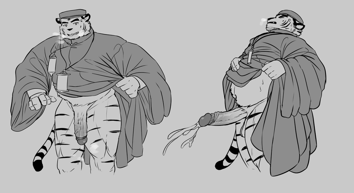 PhillJonskimax's tweet photo. That huge sausage~

This is an old sketch from 2021 https://t.co/L5AoHExWKY