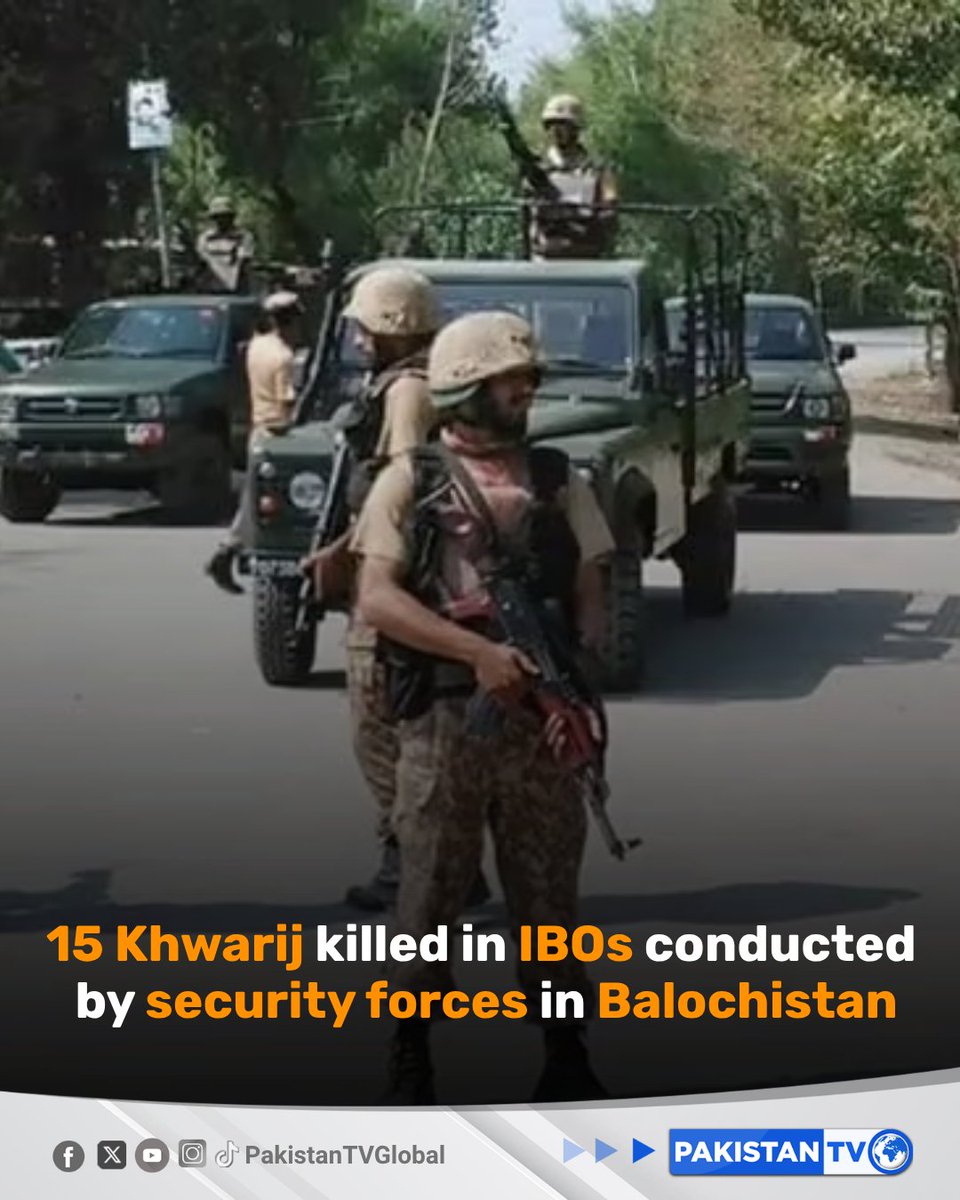 Major Blow to Khwarij Operations: Security Forces Neutralize 15 Militants in Balochistan