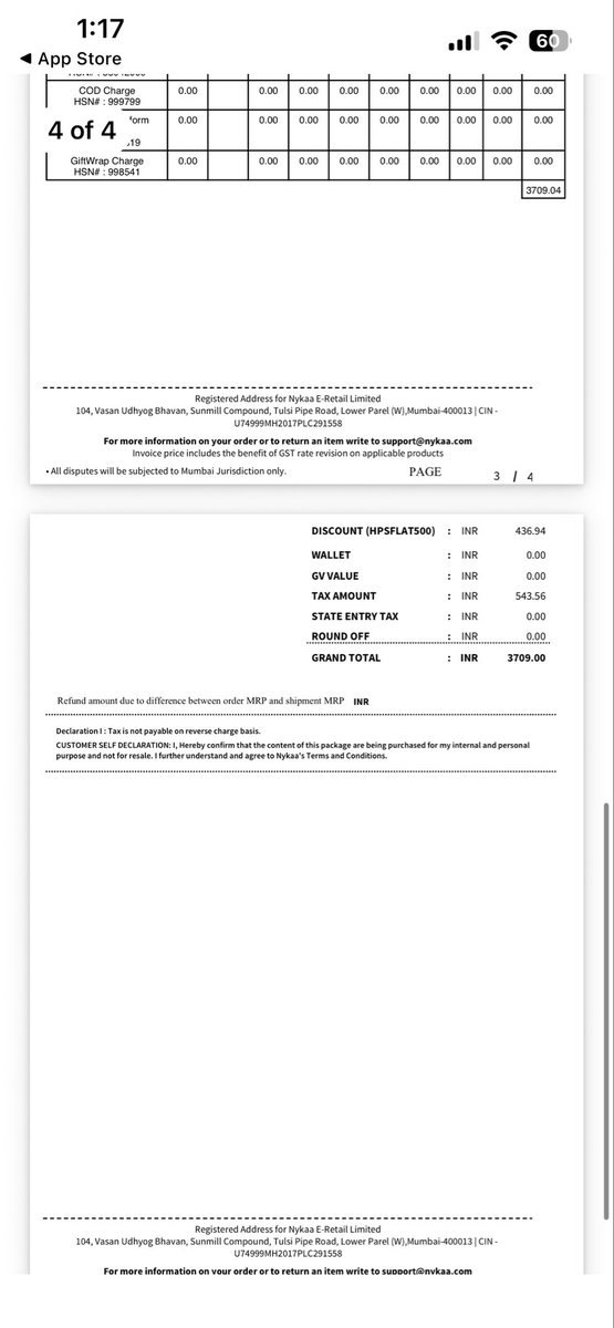 MahakRoz's tweet photo. Ordered ₹5,700 worth of makeup from Nykaa and canceled some products.
It’s been 20 days, but my refund is still pending.
Support keeps sending me to the bank, My bank found suspicious UPI details.
Nykaa says refunds take 5–7 day
#NykaaRefund #RefundPending #NykaaScam @MyNykaa https://t.co/TdPvFPddIK