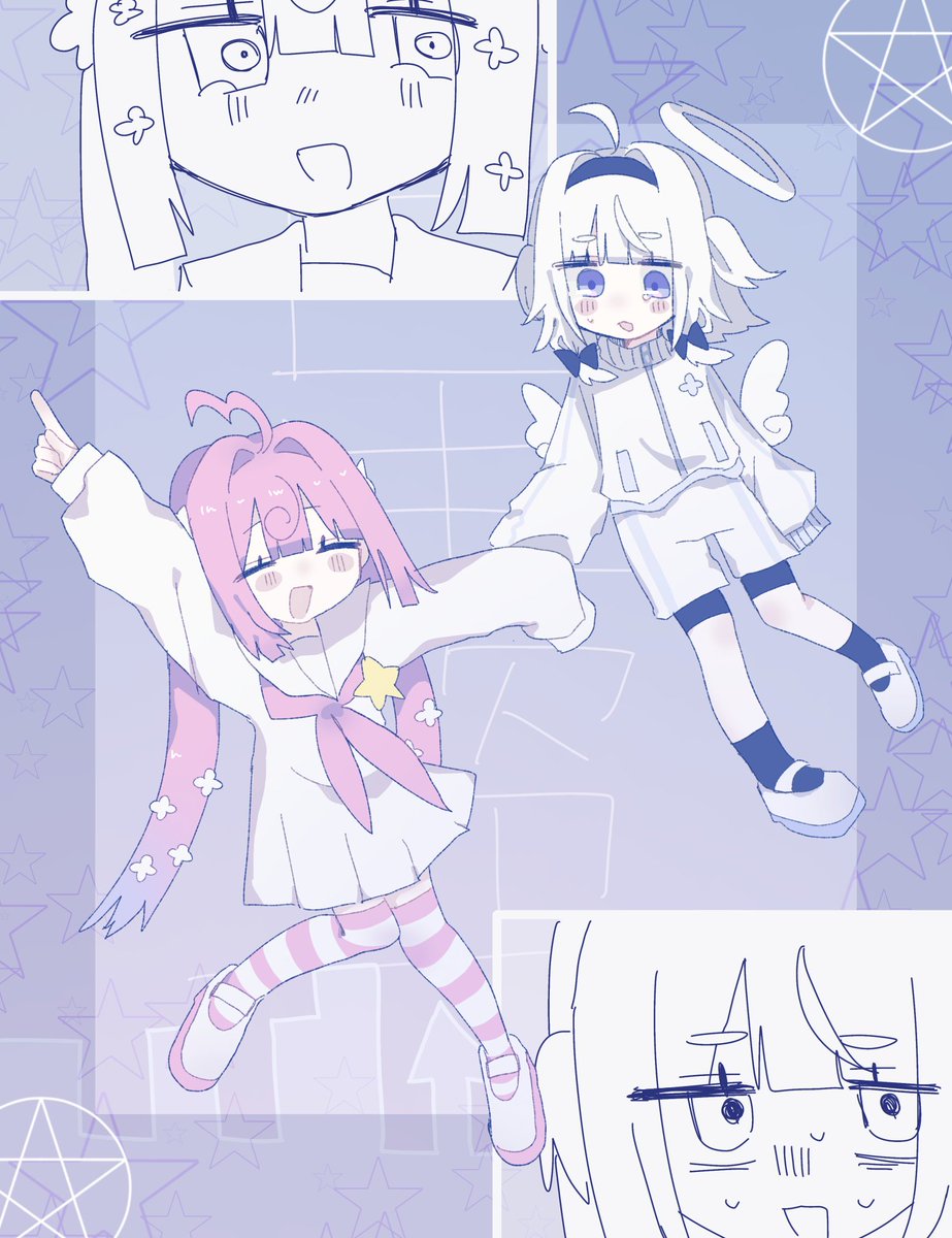 UB_utab0's tweet photo. 再掲の絵たち(ﾉ˶>ᗜ​<˵)ﾉ🎀🍥 https://t.co/PlwOxxa0qw
