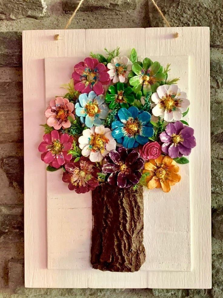 bisasoeric's tweet photo. Just finished this upcycled mason jar planter with acrylic paint u0026 twine—trash turned tiny green home for my succulent!  #DIYCraft https://t.co/8R3Yy4PdG2