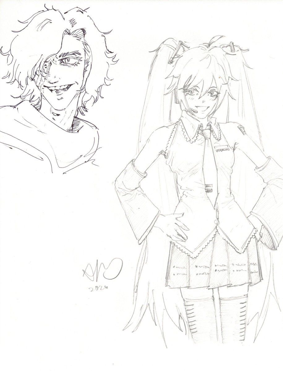 artoriuus47's tweet photo. miku and sketches https://t.co/UAkLW5BosS
