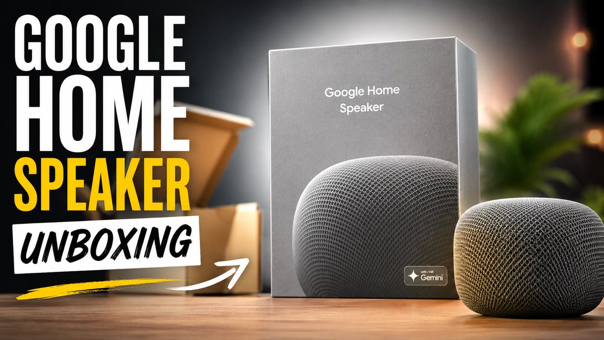 _cherrylein_'s tweet photo. Google Home Speaker Unboxing: https://t.co/27nKUDRJXL #googlehomespeakerunboxing #googlehomespeaker https://t.co/0Cj58exa1r