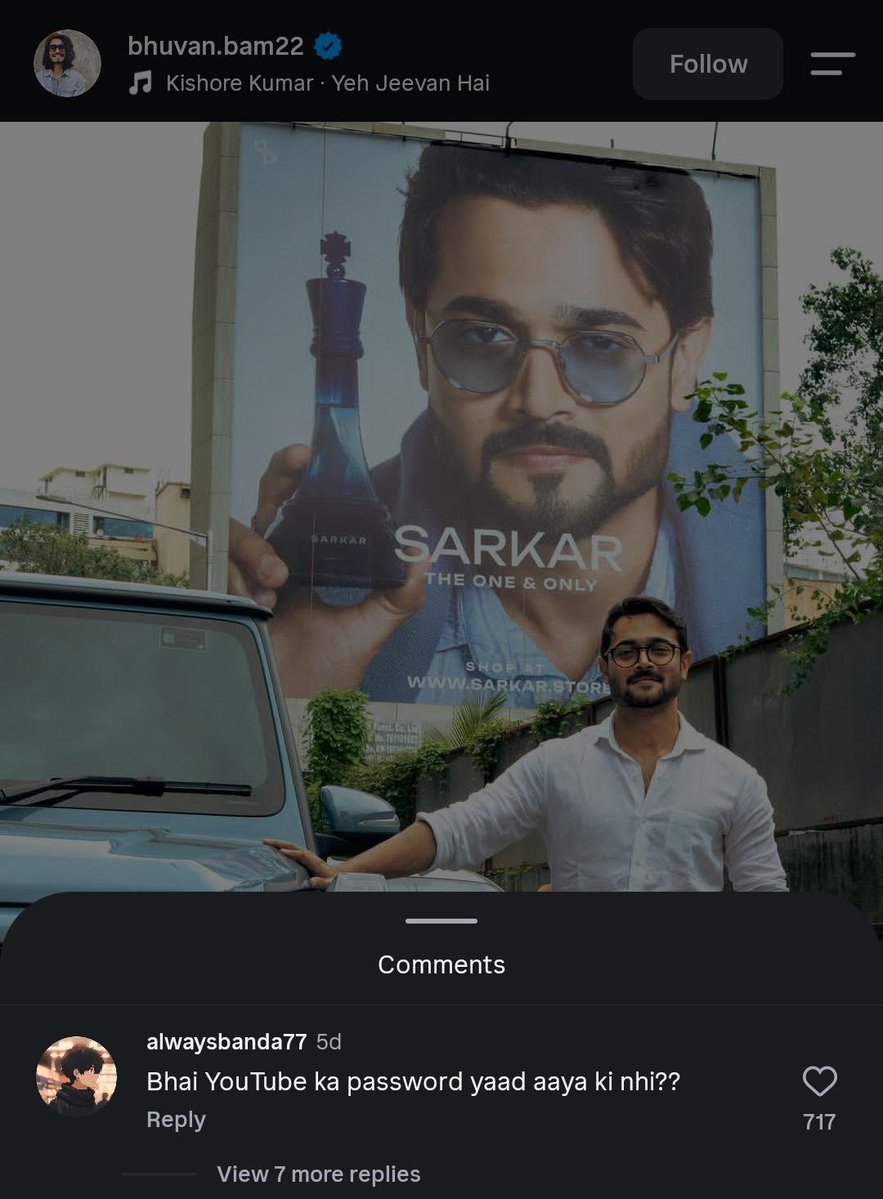 Ishita_Sharma42's tweet photo. This comment hit harder than the algorithm💀🤣 https://t.co/kd8GJyCB44