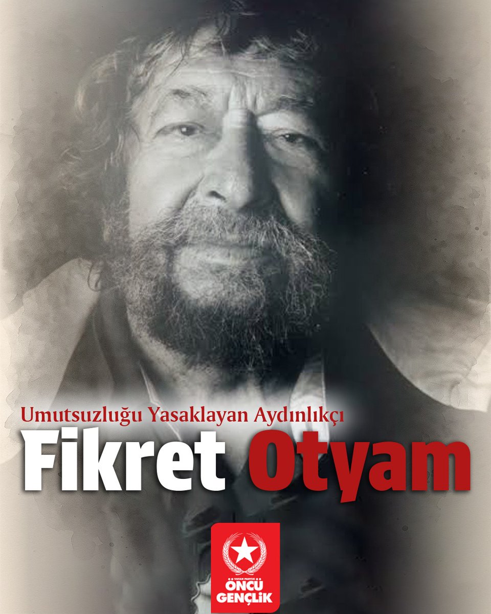OncuGenclik's tweet photo. Aydınlık gazetesi yazarı, ressam ve fotoğraf sanatçısı Fikret Otyam’ı, aramızdan ayrılışının yıl dönümünde saygıyla anıyoruz.

Fikret Otyam'ın umudu ve kararlığıyla üreticilerin millî hükümetini kuracağız! 🇹🇷 https://t.co/ImEgMFtrbo