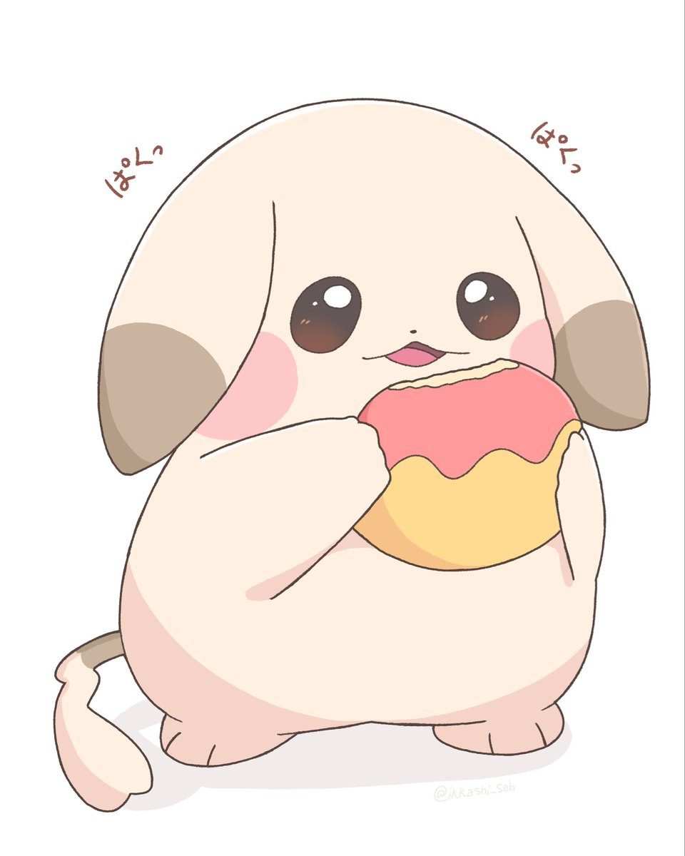 ikkashi_sab's tweet photo. ぱくぱくもぐもぐ🍎
#Pokémon 
#Pokemonartㅤ https://t.co/mRX0SzDO97
