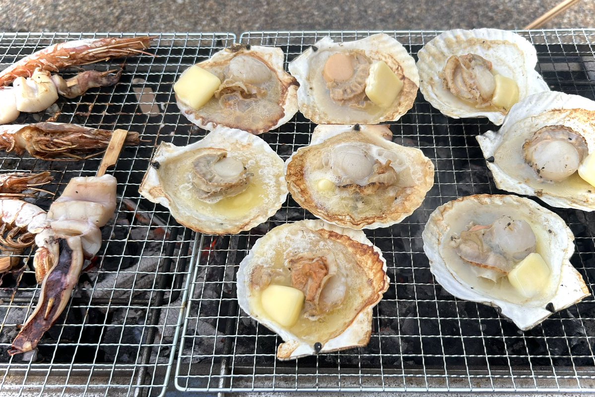 cozydrivecoffee's tweet photo. 実家の庭でBBQ😋
今日は海鮮三昧 https://t.co/PW8MeRoQ8u