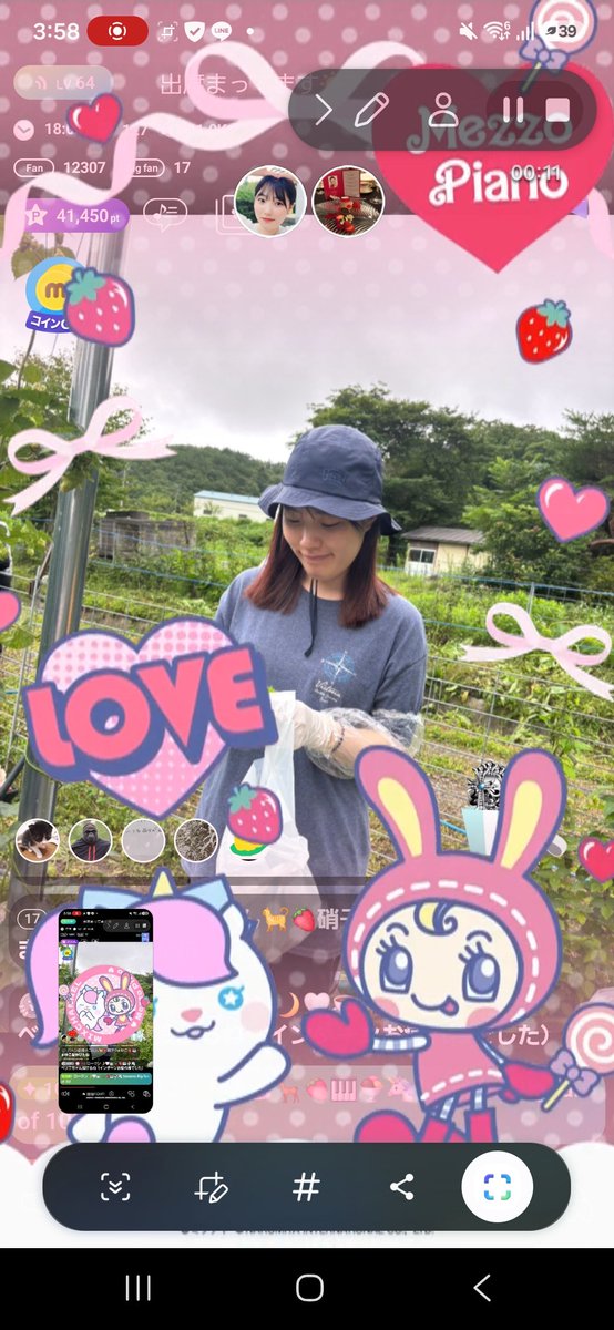 mayuko_CGIRLS's tweet photo. 先ほどの配信、来て下さりありがとうございました！
久々1時間の配信でしたがおかげで楽しくできました☺️ https://t.co/V2eu4INOuU