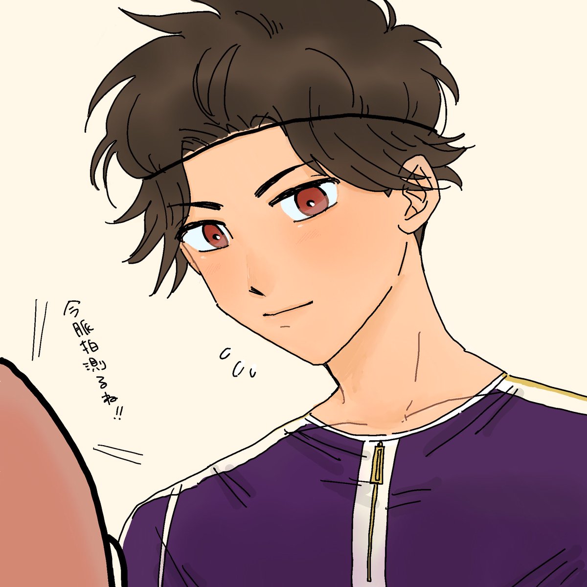 kosian__tubuan's tweet photo. 初描き颯砂くん🏃💨反応かわいくて色んな絵描きたくなる https://t.co/4hN34TWKz0