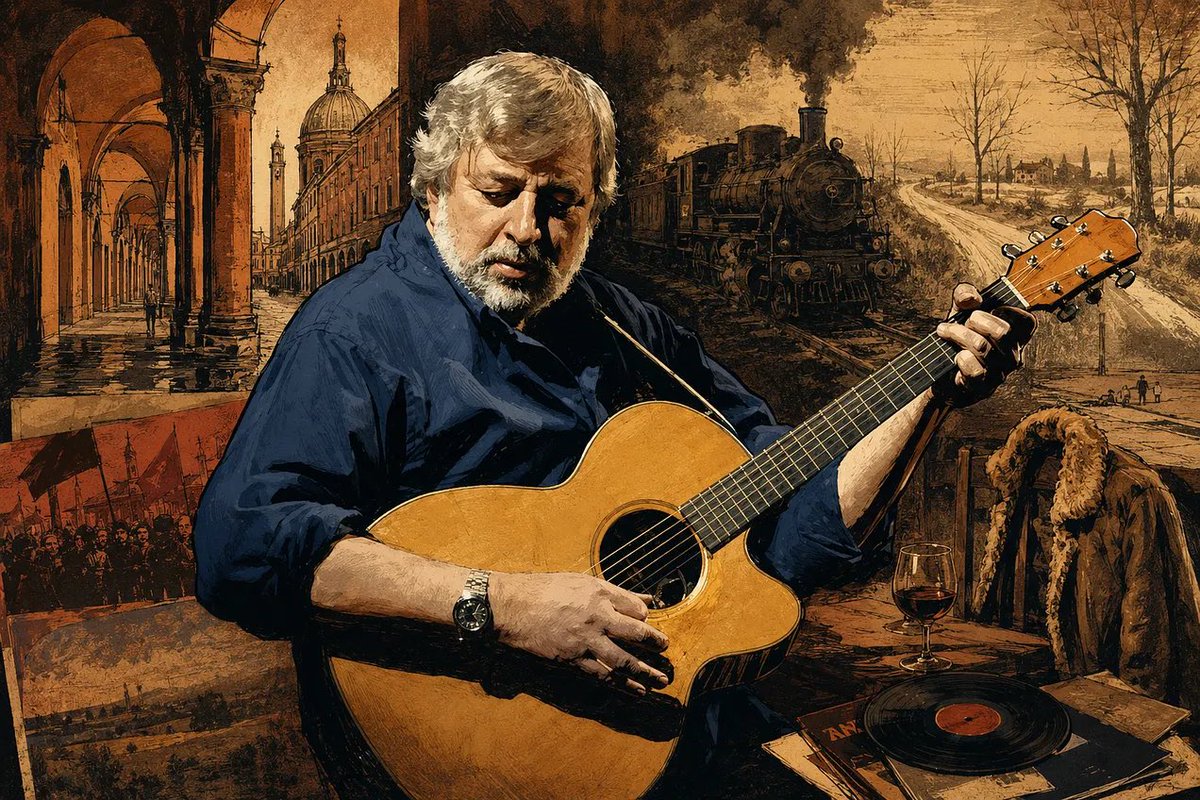 StefanoFeltri's tweet photo. Il mistero Guccini
Molti cantano le sue canzoni senza capirle davvero, senza cogliere le citazioni, i riferimenti, il senso, magari senza condividerne i valori. Ma le cantano, e le canteranno

https://t.co/UMnxcwwtqX https://t.co/7M9CqasV28