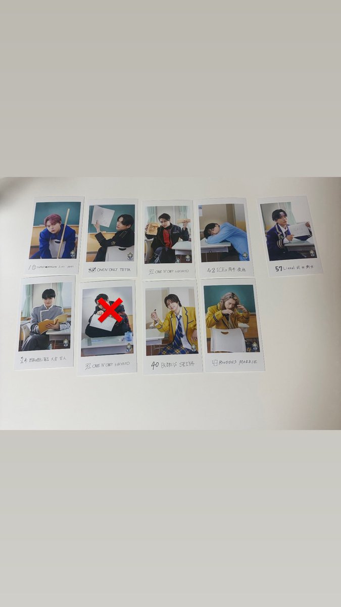 Rome_0323's tweet photo. EBiDAN THE LIVE 2026 エビライ グッズ ミニフォト 隣の席セット  交換

【譲】志村 、TETTA、HAYATO 、大倉MORRIE、SEIYA、筒井 、武田

【求】 タクヤ、シューヤ、マサヒロ 、田中洸希、NAOYA、杢代 、志賀、阿久根、竹野

郵送希望📮
お気軽にお声掛けください！ https://t.co/v8DXz69Gho