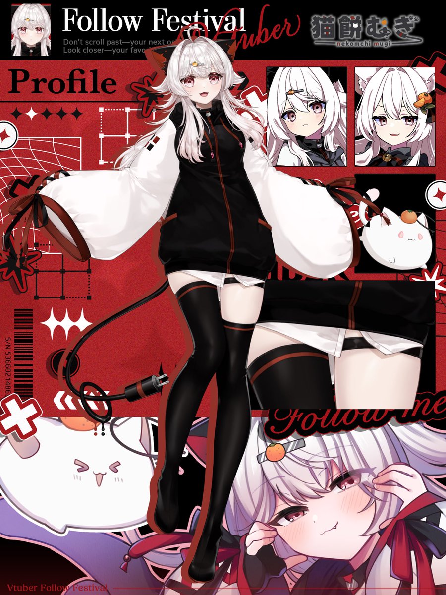 ncmcmgc's tweet photo. ＃８月のVTuberフォロー祭り

🐾のんびりもちもちと活動中‼️
🐾基本歌枠‼️他にゲームとＴＲＰＧ等✨️

＼推しへの好きを叫べば幸せになれる‼️／

歌とＴＲＰＧが大好きなオタク気質のヤバいエンターテイナーな人外猫餅だよ‼️

♥️♻️💬➕👤巡回🙌

＃広がれ個人勢VTuberの輪
＃Vリスナーに見つかりたい https://t.co/vtX6aM9PIL