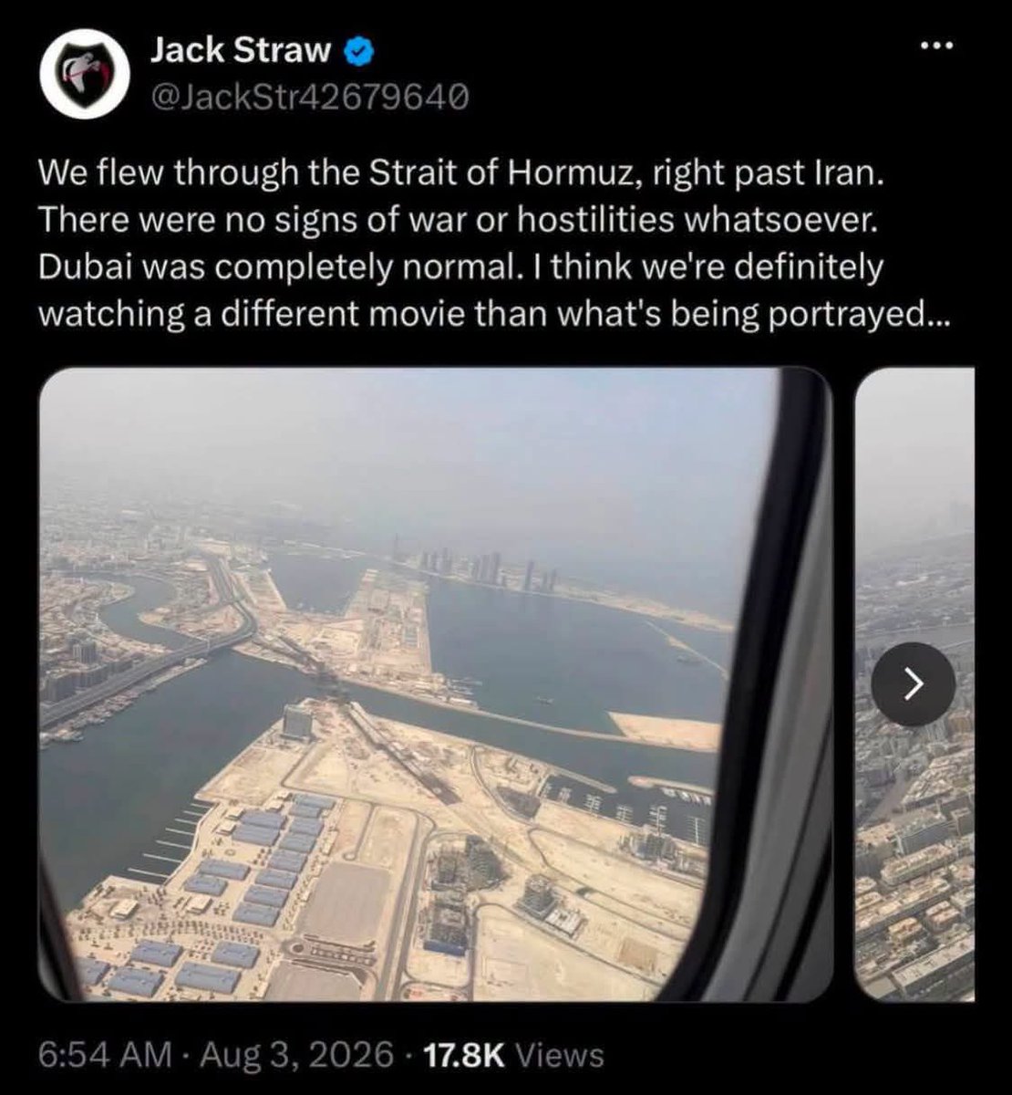 AlternatNews's tweet photo. The CIA has concluded that the US cannot defeat Iran. Attacks have therefore stopped. 

Firstly, Iran is huge (Combining Texas + California + Montana is less than Iran’s full area) and the bombs are running short. 

Secondly, China and Russia will help them just in case. 

Thirdly, closing the SoH with threats is easy, but opening it with assurances is impossible. 

Forth: Iran can cause much more damage to US allies than in reverse. 

It is a lost cause and has been a lost cause from the first attack. 

No wonder that scores of US presidents had declined to attack Iran. They had different war secretaries.