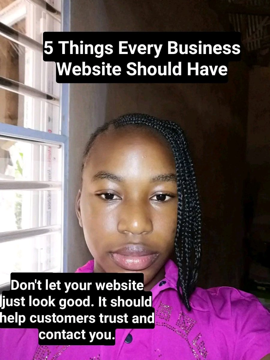 decoderblessing's tweet photo. Your business website should do more than just look beautiful.

Here are 5 things every business website should have 👇

Check the comments to read more ...
#BusinessTips #business #BusinessSuccess #WebsiteDesign #graphix https://t.co/2tmO1otU3k