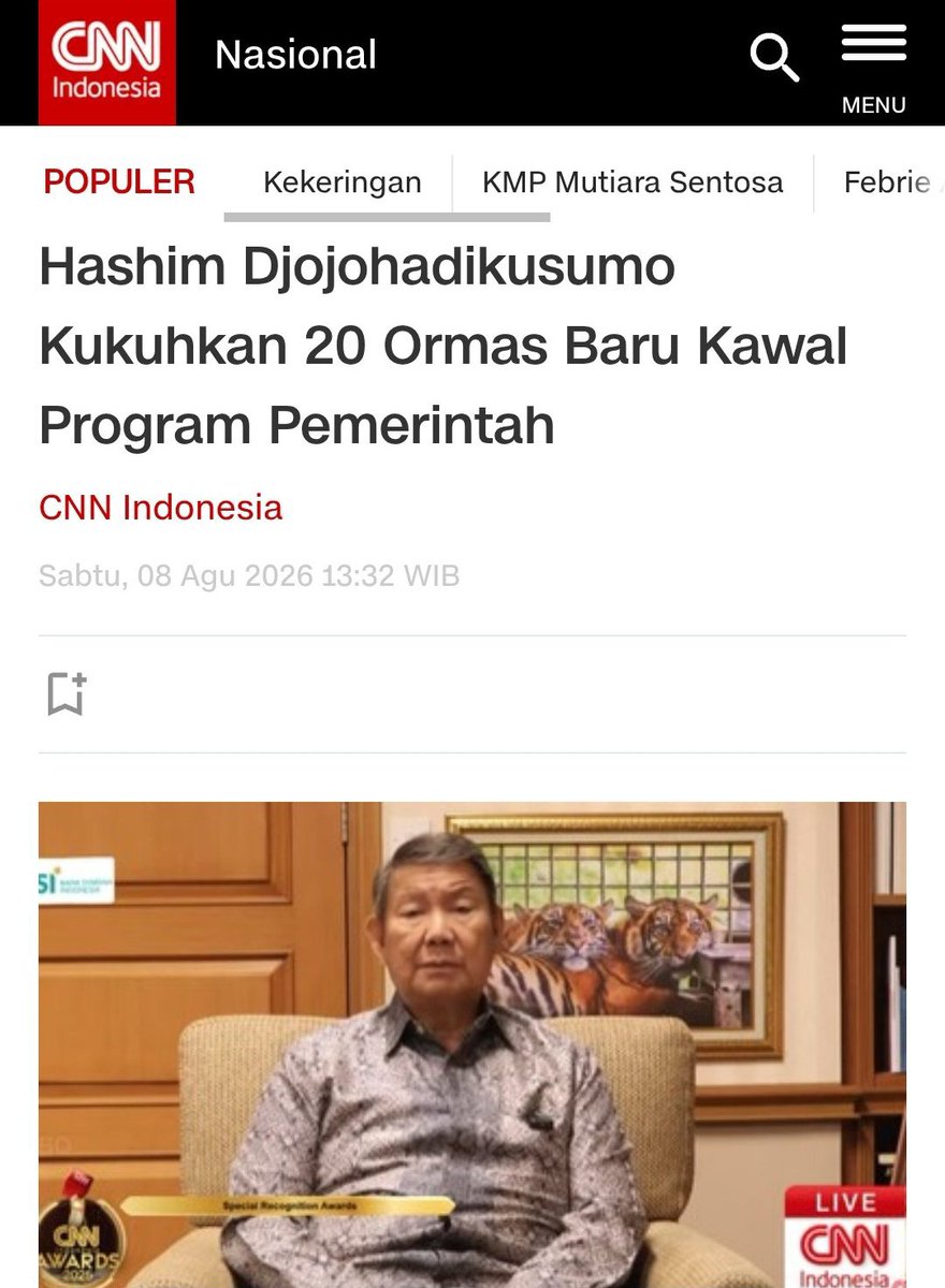 Hnirankara's tweet photo. Yaelah makin banyak aja anjing-anjing rezim yang dikasih makan pake duit APBN.

Note: ormas yang terdaftar dapat alokasi dana dari APBN. https://t.co/lf7f4JTeiU
