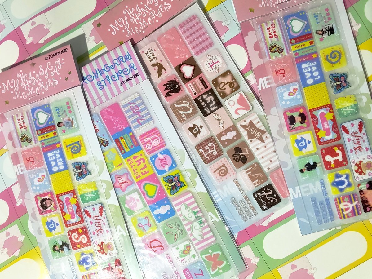 tomoobie's tweet photo. haloo all, aku mau open monthly po produk-produk ini besok, untuk keychainnya ada tws, nct wish, riize, terus ada group baru enhypen, treasure, nct dream also seperti biasa bisa custom ya

buat pin, keychain coty, sticker keyboard dll juga bisa custom bebas! drop @ aja ya https://t.co/ZACIawrs3f