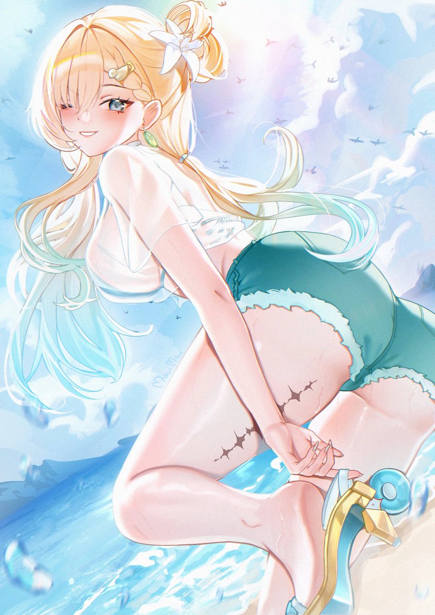 Mavik_art's tweet photo. This is my first fanart for Withering Waves! I spent a lot of time on this piece — I don't think I've ever put this much effort into rendering before

#鳴潮 #wutheringwawes #lynae https://t.co/cfrBjgb7VV