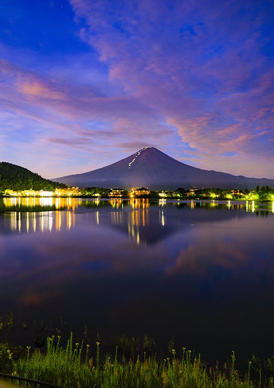 tenkunofuji's tweet photo. 夜明けの空 https://t.co/cBhiYbGJw9