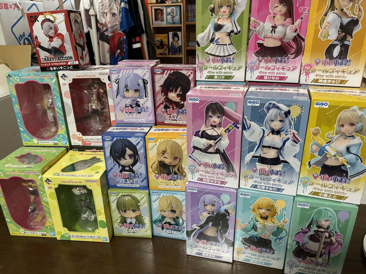 Rinin150's tweet photo. 部屋の掃除してたんだけど
飾ってないフィギュアいっぱい出てきたw
どっかにスペースあけて飾ろうかな https://t.co/NvR1SP9put
