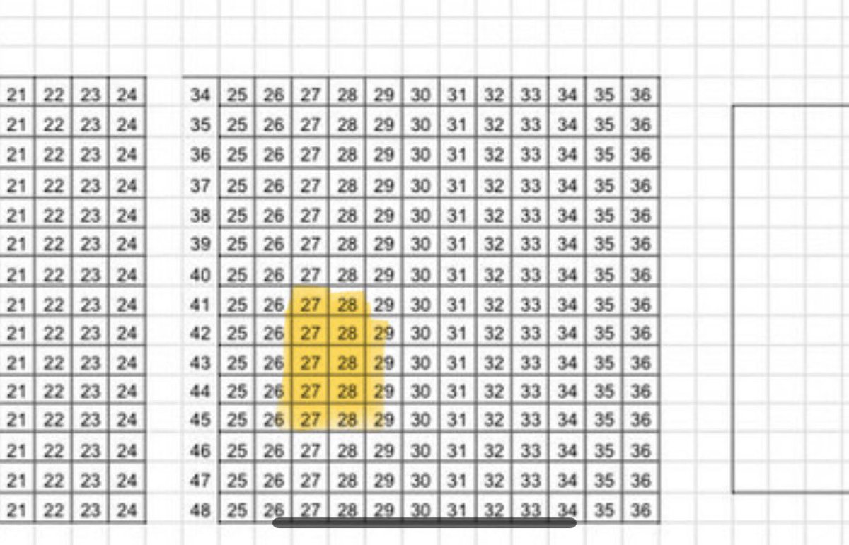 Chikage_101's tweet photo. 【交換】あんステ ライブ Anniversary LIVE チケット

譲 ║ 
8/9（日） 18:00 2連 アリーナ 下手側 41-45列 画像の色部分のお席

求 ║ 2枚12000円

1枚譲りはご相談ください。
検索からでもお気軽にお声掛けください。 https://t.co/YGxoKfq3nB