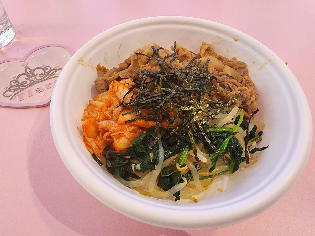 2000KL__'s tweet photo. Tiaraログイン🎀
びびんばどんめっちゃおいしい😊🇰🇷 https://t.co/zATPIO1rLh