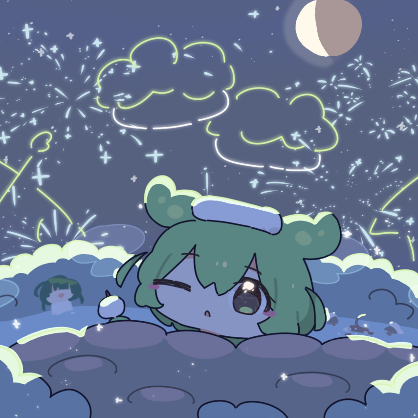 rua_Afficial's tweet photo. 空に咲くずんだもちを見た
#ずんだもん https://t.co/2PUYDQACk7