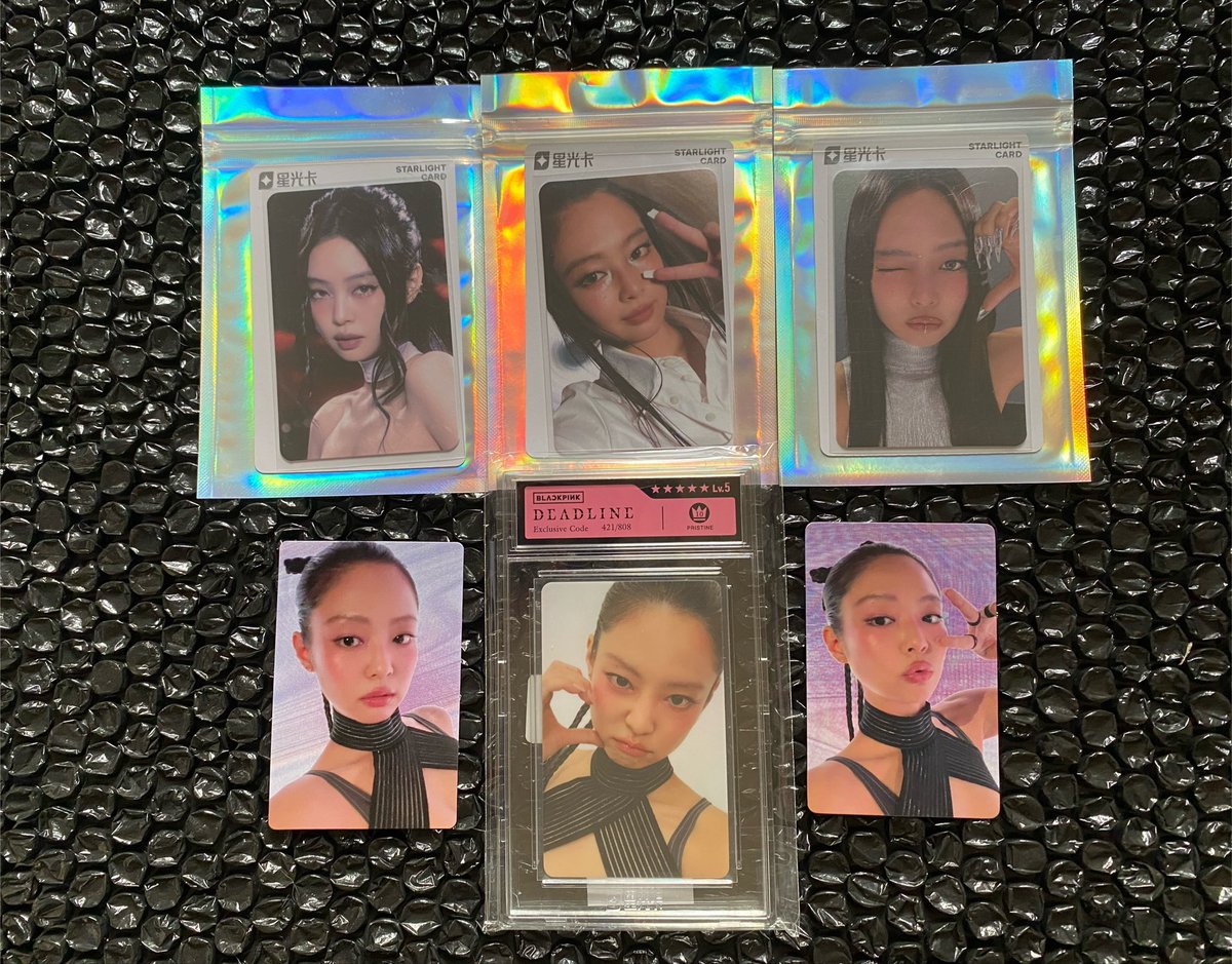 wts lfb 🇵🇭 Jennie Deadline 5 star QQ Music Set- 5,200 -Friday