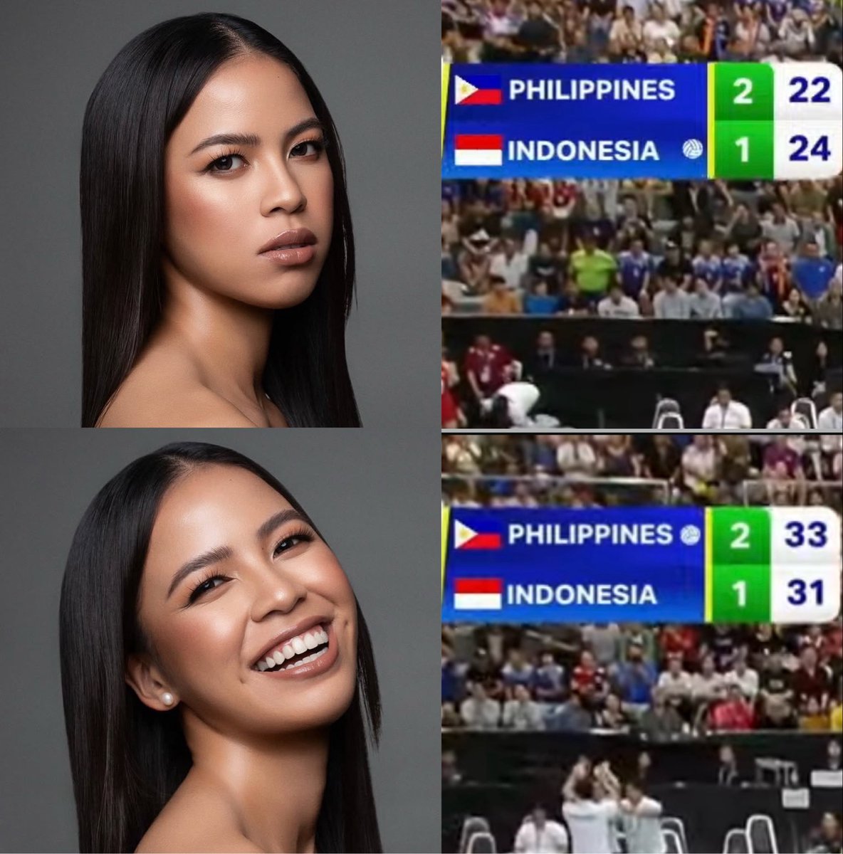 labanalas's tweet photo. REVERSE SWEEP DENIED! 🇵🇭

Alas Pilipinas 🇵🇭 clinched SEA V Cup silver after outlasting Indonesia 🇮🇩 in a thrilling four-set showdown. 🥈

WE ARE SO PROUD OF Y’ALL, ALAS GIRLS! 

#SEAVCup #AlasPilipinas https://t.co/hfMffspwfw